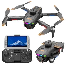 2026 New Foldable Four-axis Aerial Photography Drone X01 With 4.5-inch Independent Display, Equipped With Dual Camera, WIFI USB Charging, Remote Contr