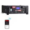 48V 400Ah LiFePO4 Lithium Battery, 4 Pack 100Ah, 20.48kWh Capacity, 51.2V Server Rack LiFePO4 Battery with Bluetooth, Max 6000 Cycles, LCD Display
