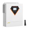 Hybrid Solar Inverter, 3500W, All in One Pure Sine Wave Power Inverter Charger, 24V DC to Single-Phase 220/230V AC
