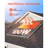 100W Monocrystalline Solar Panel, 23% High-Efficiency Mono PV Module with Stable MC4 Output & Aluminum Frame
