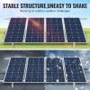 2-Set Solar Panel Mounting Brackets, 30°-60° Adjustable Multi-Pieces Solar Panel Brackets for 4-8PCS Solar Panels