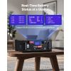 48V 400Ah LiFePO4 Lithium Battery, 4 Pack 100Ah, 20.48kWh Capacity, 51.2V Server Rack LiFePO4 Battery with Bluetooth, Max 6000 Cycles, LCD Display