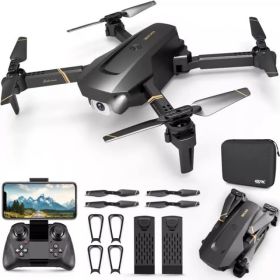 4DRC V4 Foldable Mini Drone With Camera - 1080P HD Drone ,3 Batteries,Drones For Adults Kids,Logistics Is Randomly Sent By UPS USPS.
